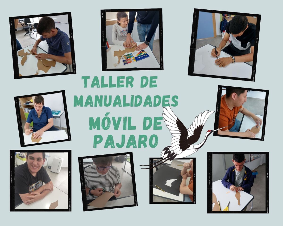 Taller de manualidades: móvil de pájaro