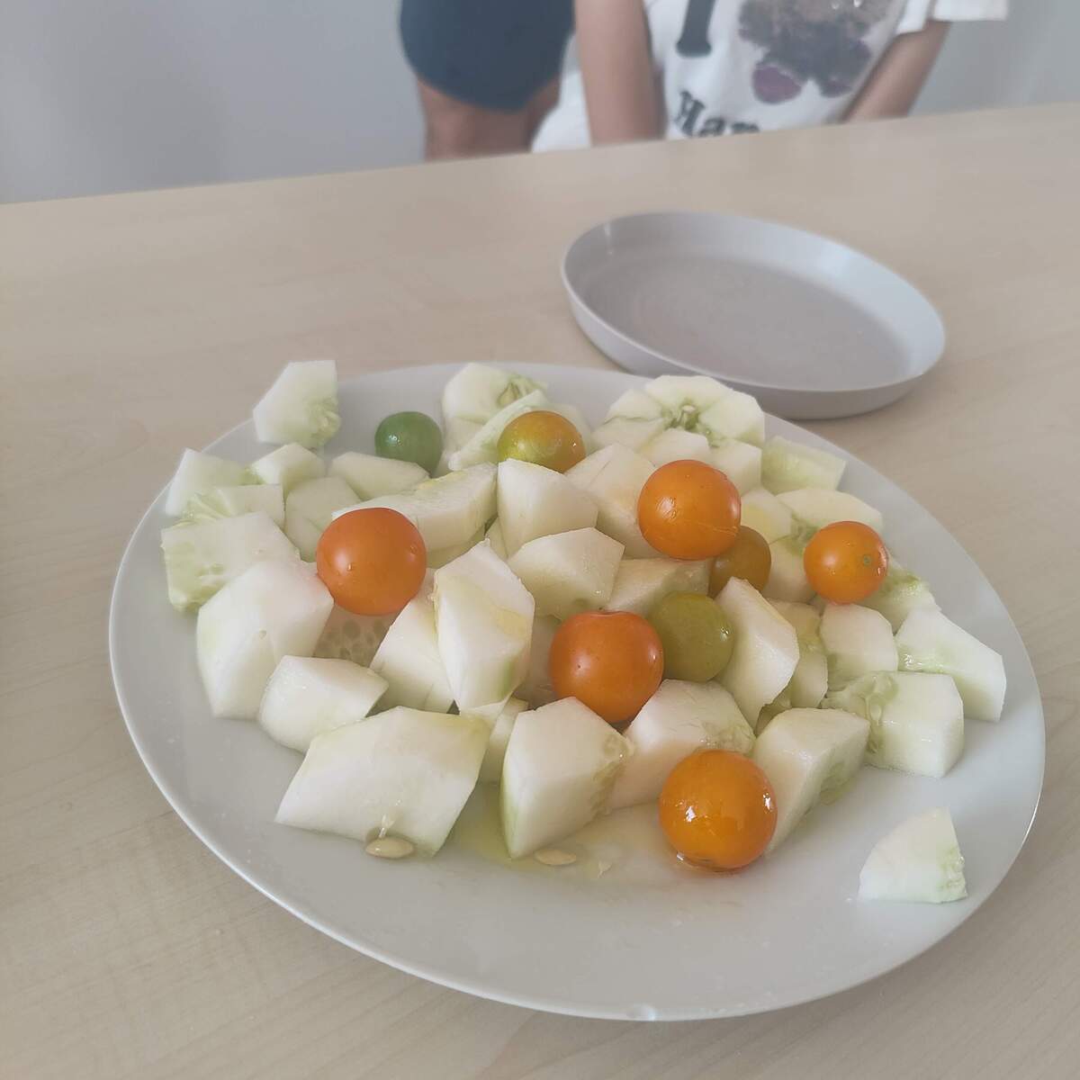 Taller de cocina: ensalada de pepino