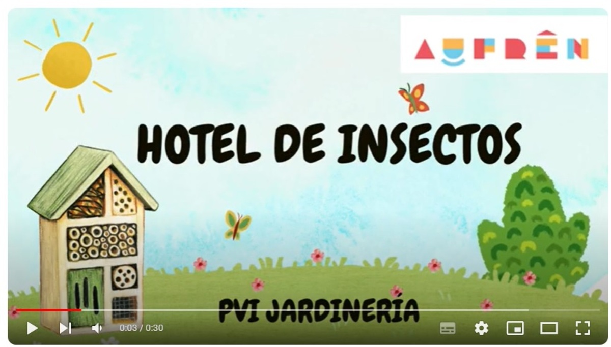 Hotel para insectos